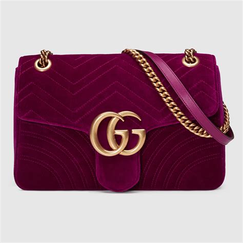 gucci velvet bag marktplaats|gucci velvet bag large.